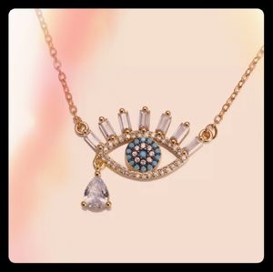 Evil Eye Protection Necklace with pendent